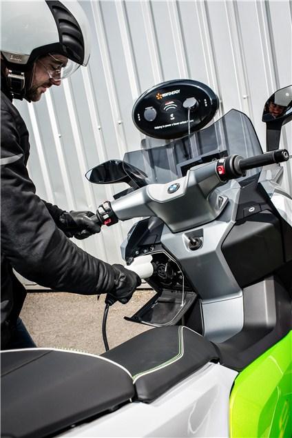 BMW C evolution electric scooter review