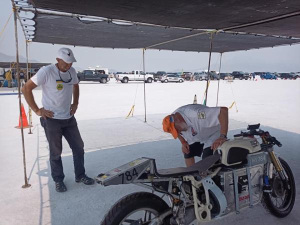 Bonneville Speed festival Delfast Dnepr