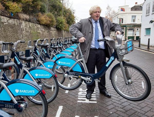 boris bikes cyclist cycle