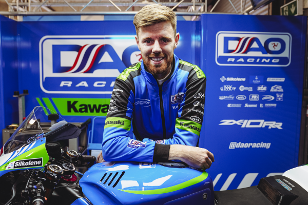 Danny Buchan with DAO Racing Kawasaki ZX-10RR