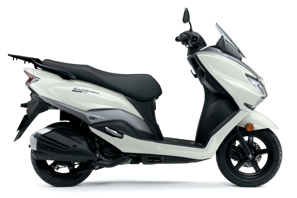 2023 Suzuki Burgman Street 125EX in white