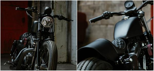 Check out this one-off 'Muttified' Iron 883