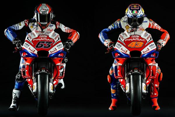 Miller, Bagnaia reveal Pramac Ducati 2019 colours