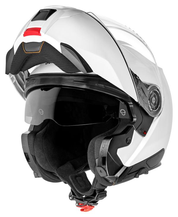 Schuberth C5 flip-up helmet.