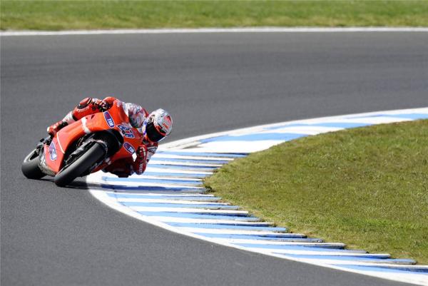 Stoner bids farewell to Ducati