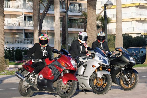 To Cannes on a Hayabusa, Blackbird & ZX-12R