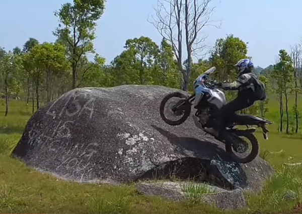 WATCH: This is how an Africa Twin should be ridden