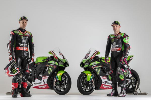 Kawasaki launch their 2021 WorldSBK livery with Jonathan Rea and Alex Lowes