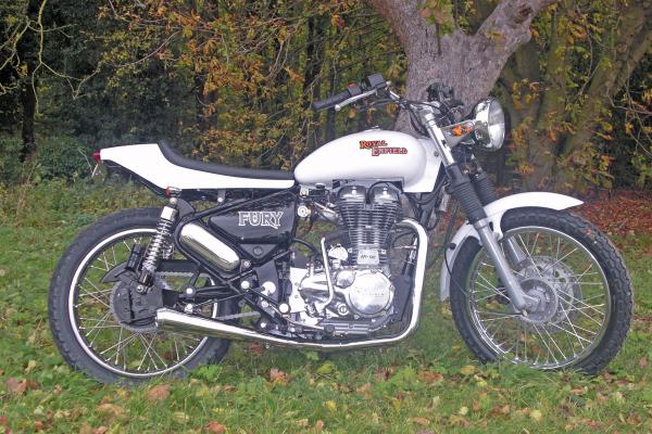 Flat track inspired Royal Enfield