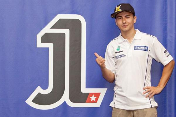 Lorenzo to run the number 1