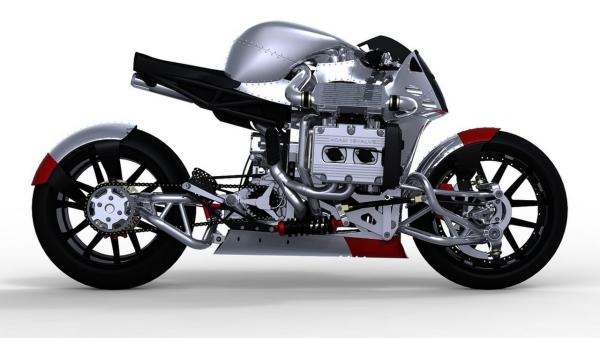 First Look: Kickboxer motorcycle concept