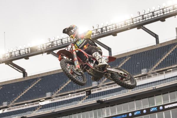 Pierce Brown, 2022 Foxborough Supercross. - GasGas Media/Align Media