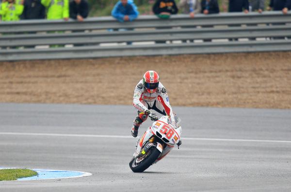 MotoGP 2011: Simoncelli Jerez crash sequence