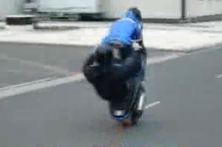 VIDEO: Can you wheelie like this?