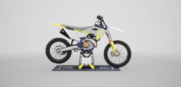 Husqvarna FC 450 in 3D configurator. - Husqvarna