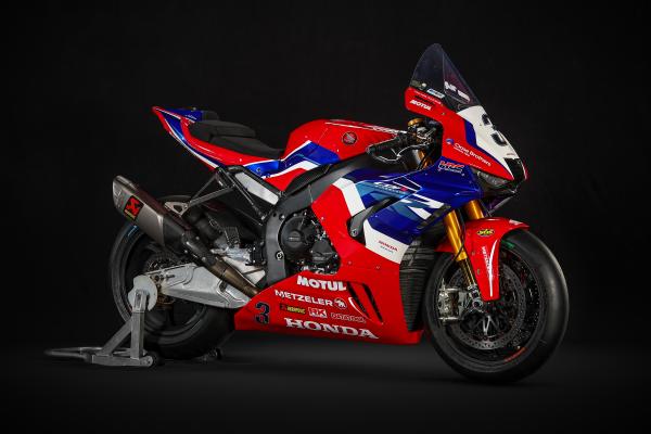 John McGuinness 2023 #3 Honda Racing UK CBR1000RR-R Fireblade