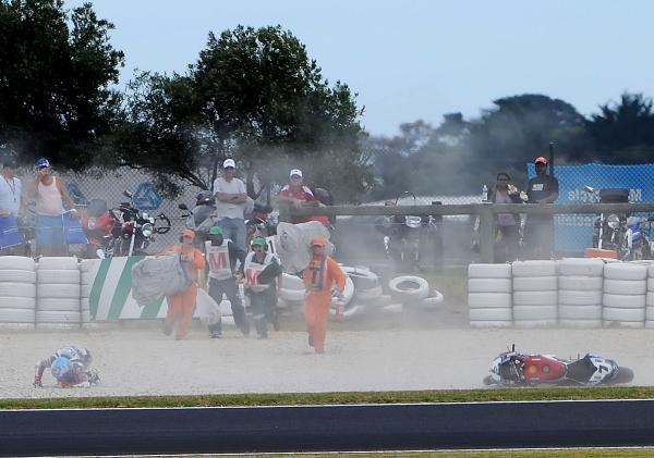 Video: Checa's highside at Phillip Island