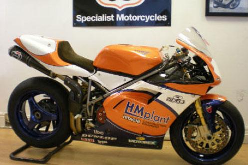 Desirable ex-race bikes on eBay