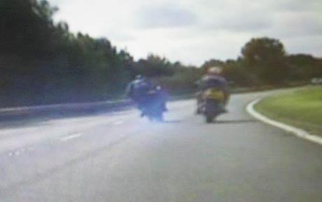 Caught on camera: Three months jail for wheelie biker