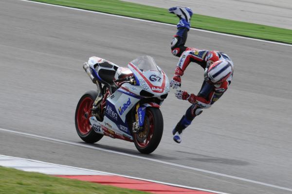 Portimao World Superbikes crash gallery