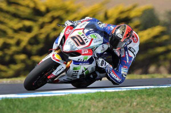 WSBK test times from Phillip Island