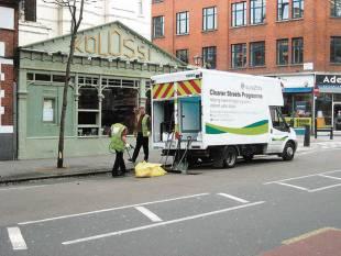 London biker seriously injured in freak accident