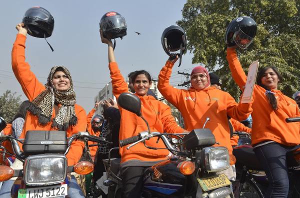 700 women given free bikes during Women on Wheels Rally