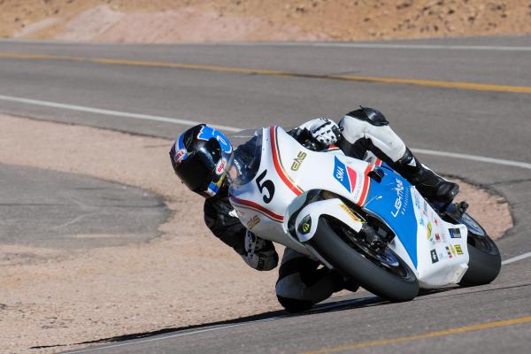 Electric bike wins Pikes Peak