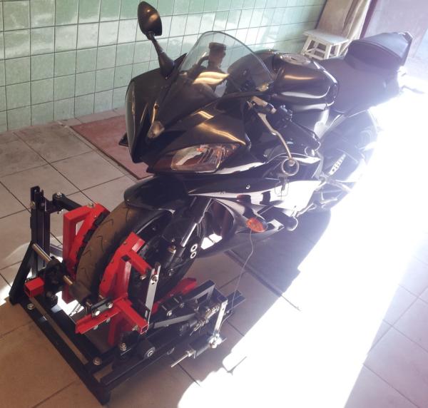 90 degrees motorcycle stand