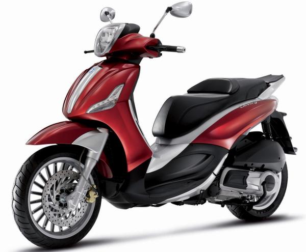 Electric water cooling for new Piaggio Beverly