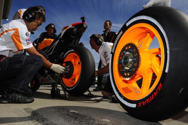 Bike swap needed during Australian GP race