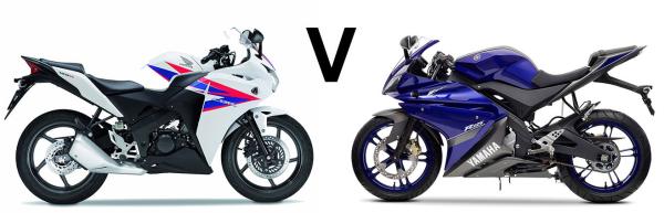 Versus: Yamaha YZF-R125 vs Honda CBR125R