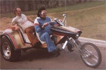 Elvis Presley's trike on show