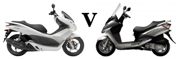 Versus: Honda PCX125 vs Sym Joyride 125