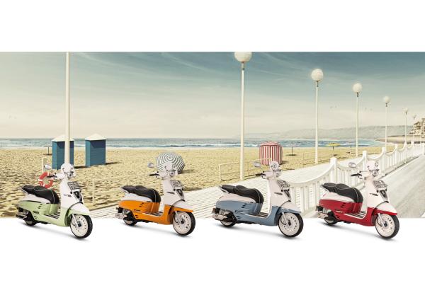 New: Peugeot Django retro scooters, available this summer