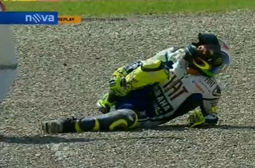 Video: 2010 Rossi Mugello MotoGP Crash