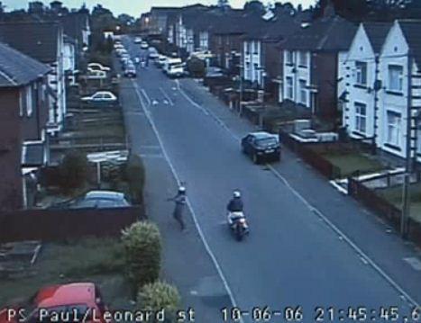 Video: Motorcycle-mounted hit man opens fire on OAP couple