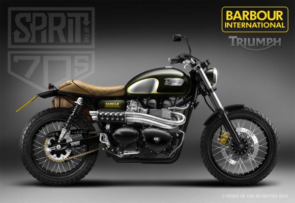 Spirit of the 70s Triumph Scrambler