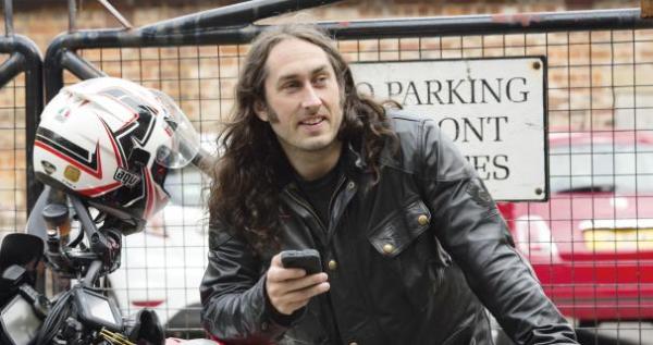 Ross Noble films TV series using KTM 1290 Super Duke R