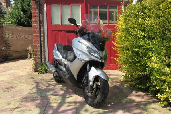 Kawasaki J300 fails to ignite neighbour's hedge