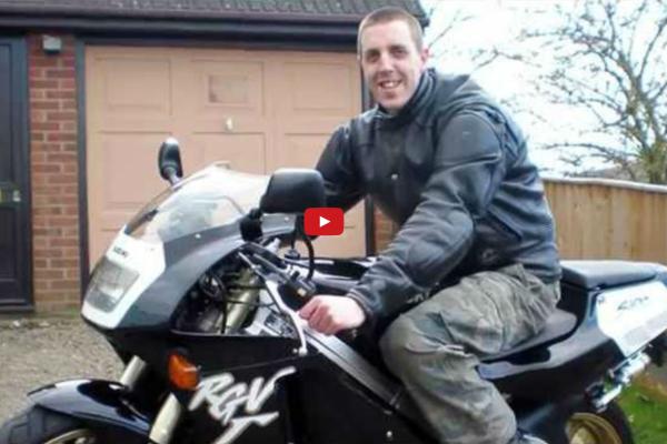 Police release disturbing footage of motorcycle crash