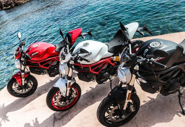 Ducati celebrates 25 years of the Monster