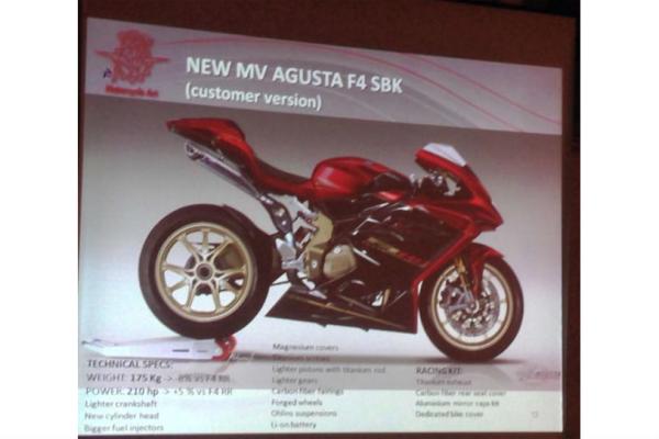 MV Agusta F4 2015 makes 210hp