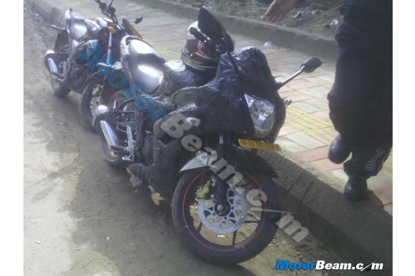 Suzuki’s small sports bike spotted