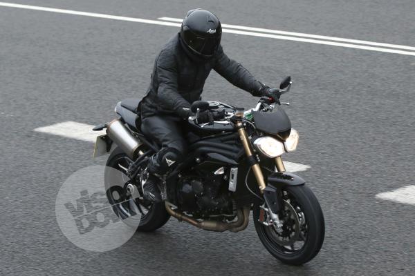 New Triumph Speed Triple spied