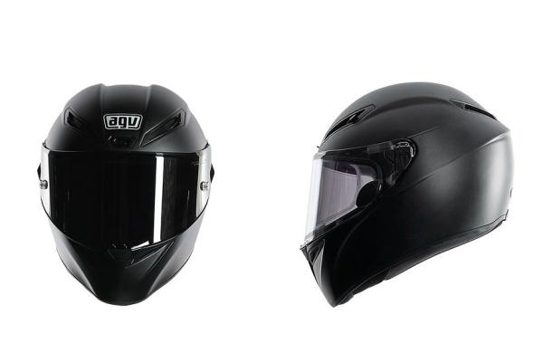 AGV's new visor will go from black to clear at the push of a button