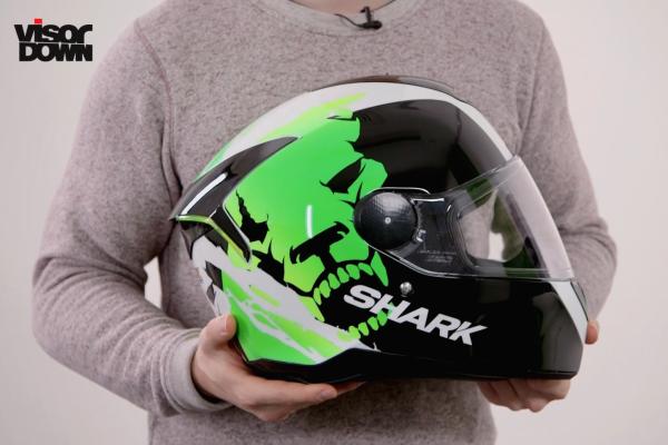 Video review: Shark's new helmet with LED lights