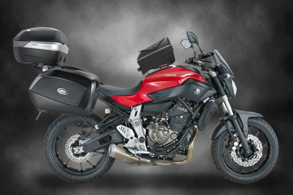 MT-07 gets the touring treatment by Givi