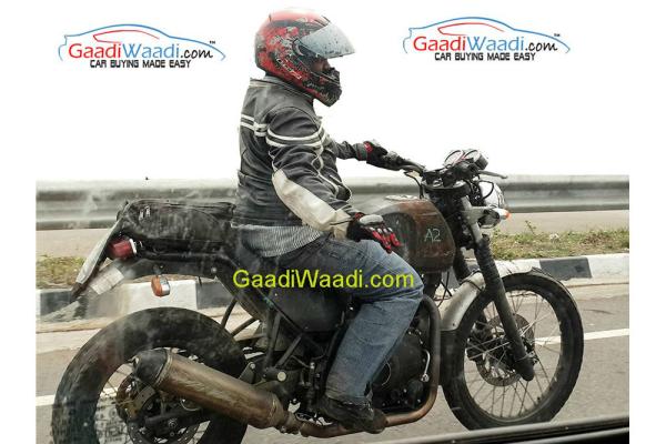 Royal Enfield Himalayan spotted again