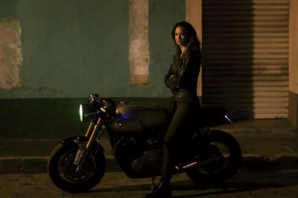 New water-cooled Triumph Bonneville seen in action in David Beckham film